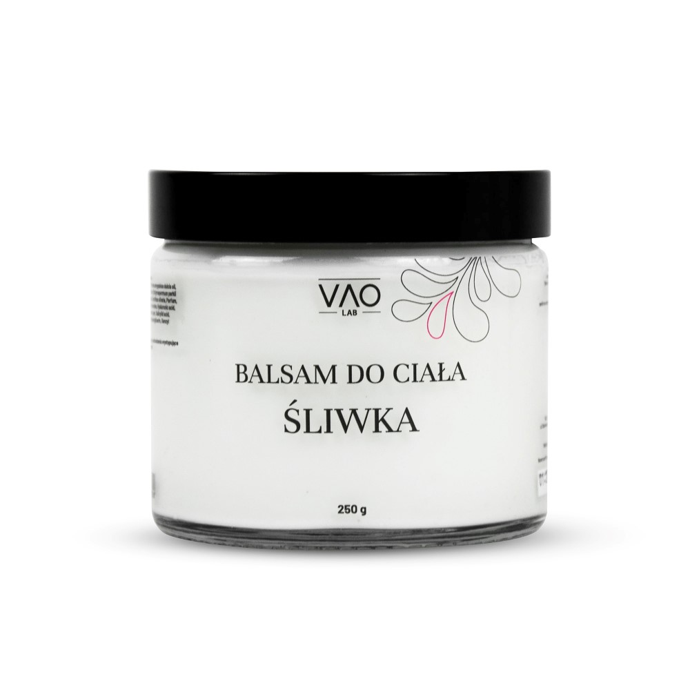 Vao Lab intensywnie nawilżający balsam do ciała śliwka, 250 g
