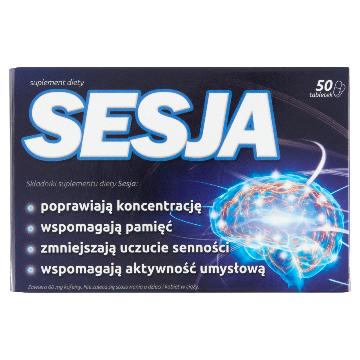 Sesja suplement diety, 50 tabl./1 opak.