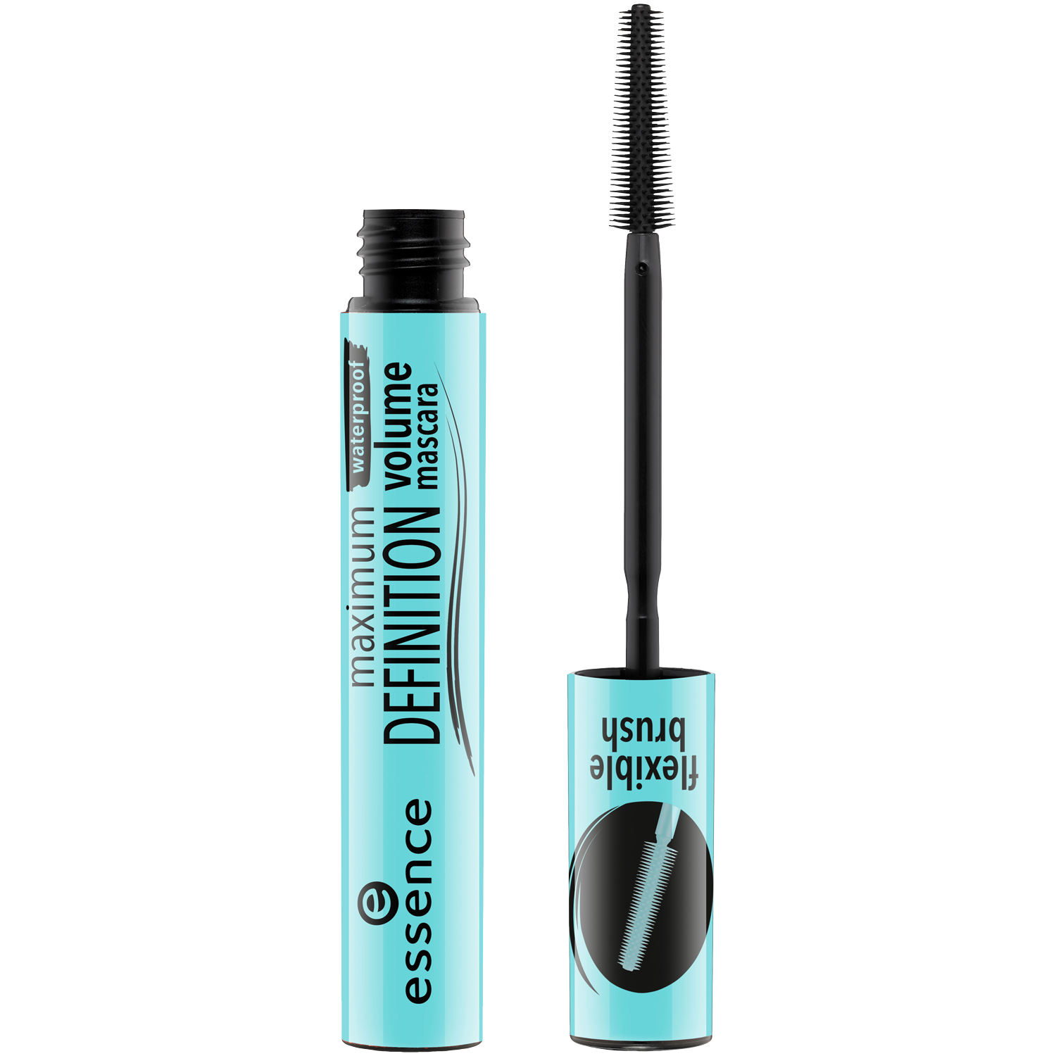 Essence Maximum Definition wodoodporny tusz do rzęs zwiększający objętość, 8 ml