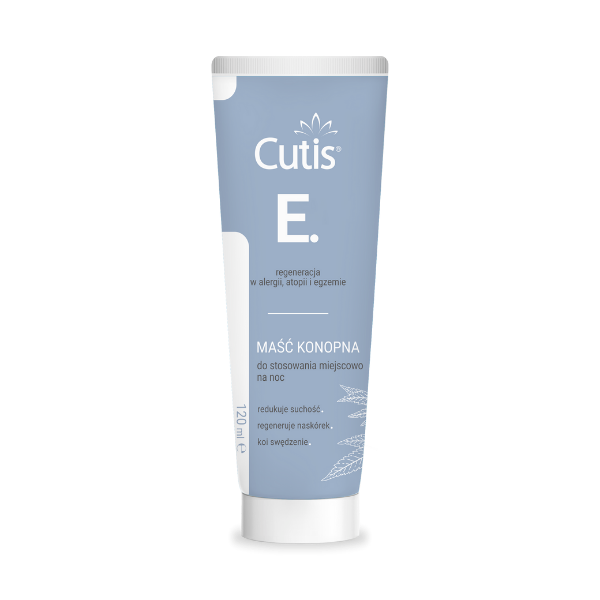 Cutis E - Egzema maść konopna 17% + CBD kannabidiol, 120 ml