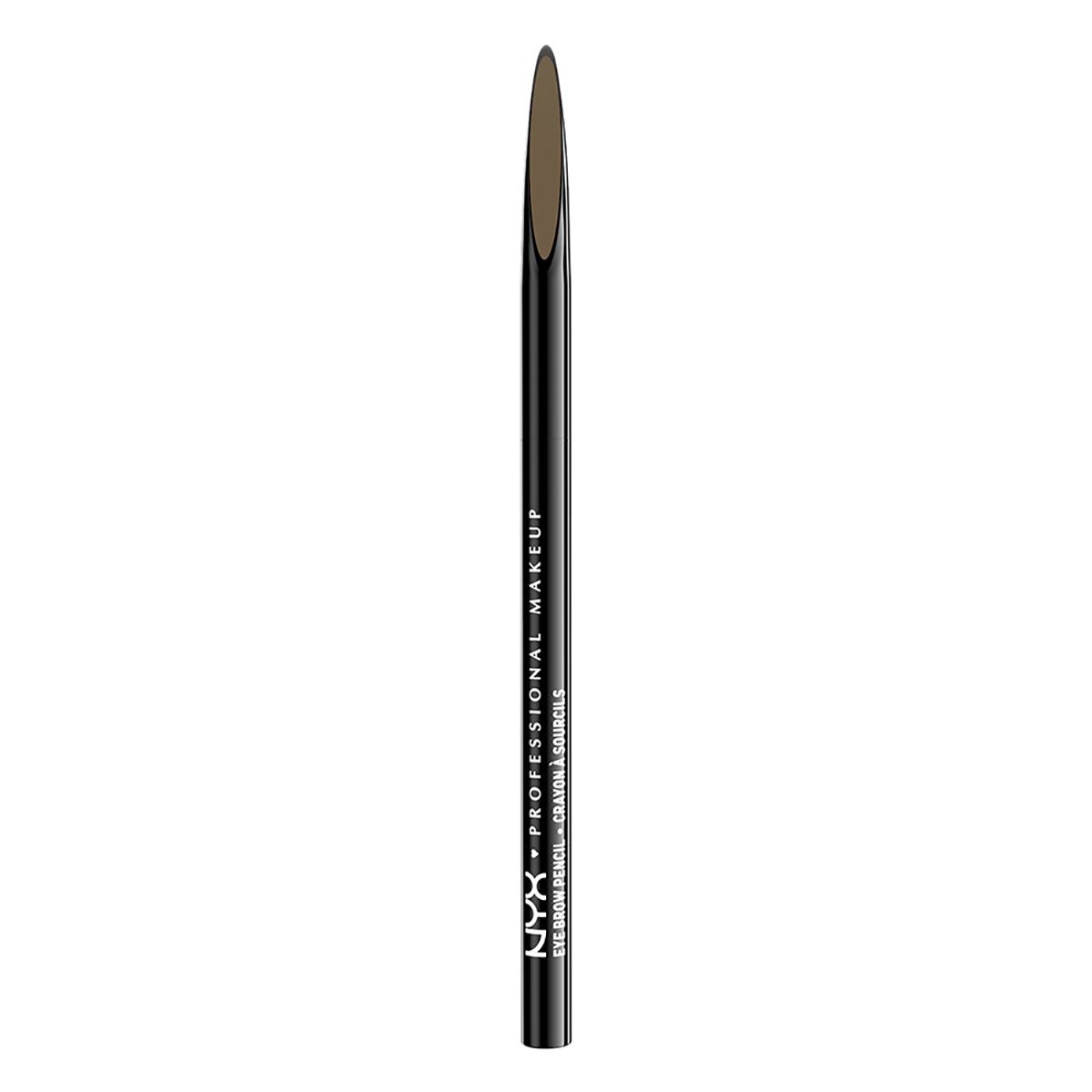 NYX Professional Makeup Precision dwustronna kredka do brwi taupe 02, 0,13 g