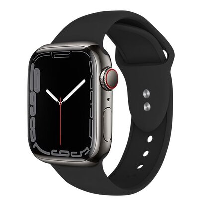 Pasek CRONG Liquid do Apple Watch do koperty 38/40/41/42mm Czarny
