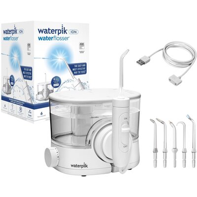 Irygator bezprzewodowy WATERPIK WF-11 ION Biały + 6 Końcówek