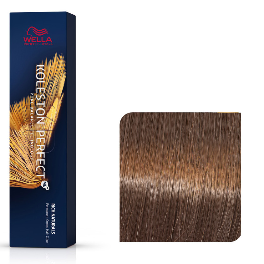 Wella Professionals Koleston Perfect ME+ trwała farba do włosów 7/37, 60 ml