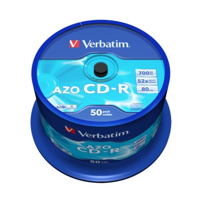 Płyta VERBATIM Azo CD-R, 700 MB, 52x (50 szt.)