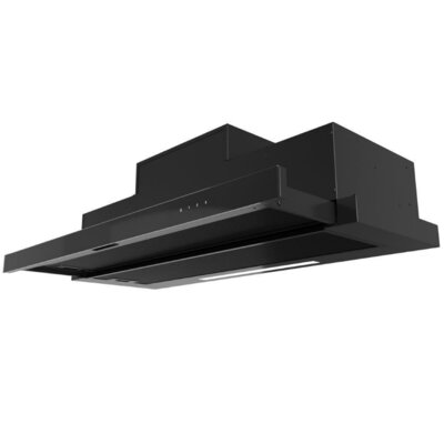 Okap MAAN Corona Touch Bis 60 Czarne szkło 635m3/h 63dB klasa B