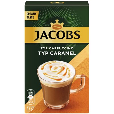 Kawa rozpuszczalna JACOBS Cappuccino Carmel (8 szt.)
