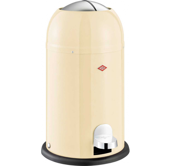 Wesco - Kosz na śmieci 12L Kickmaster Junior beżowy