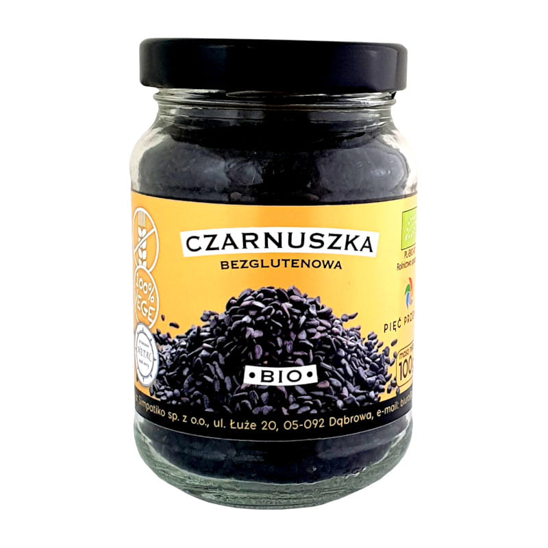 Czarnuszka bezglutenowa BIO 100 g (Pięć Przemian)