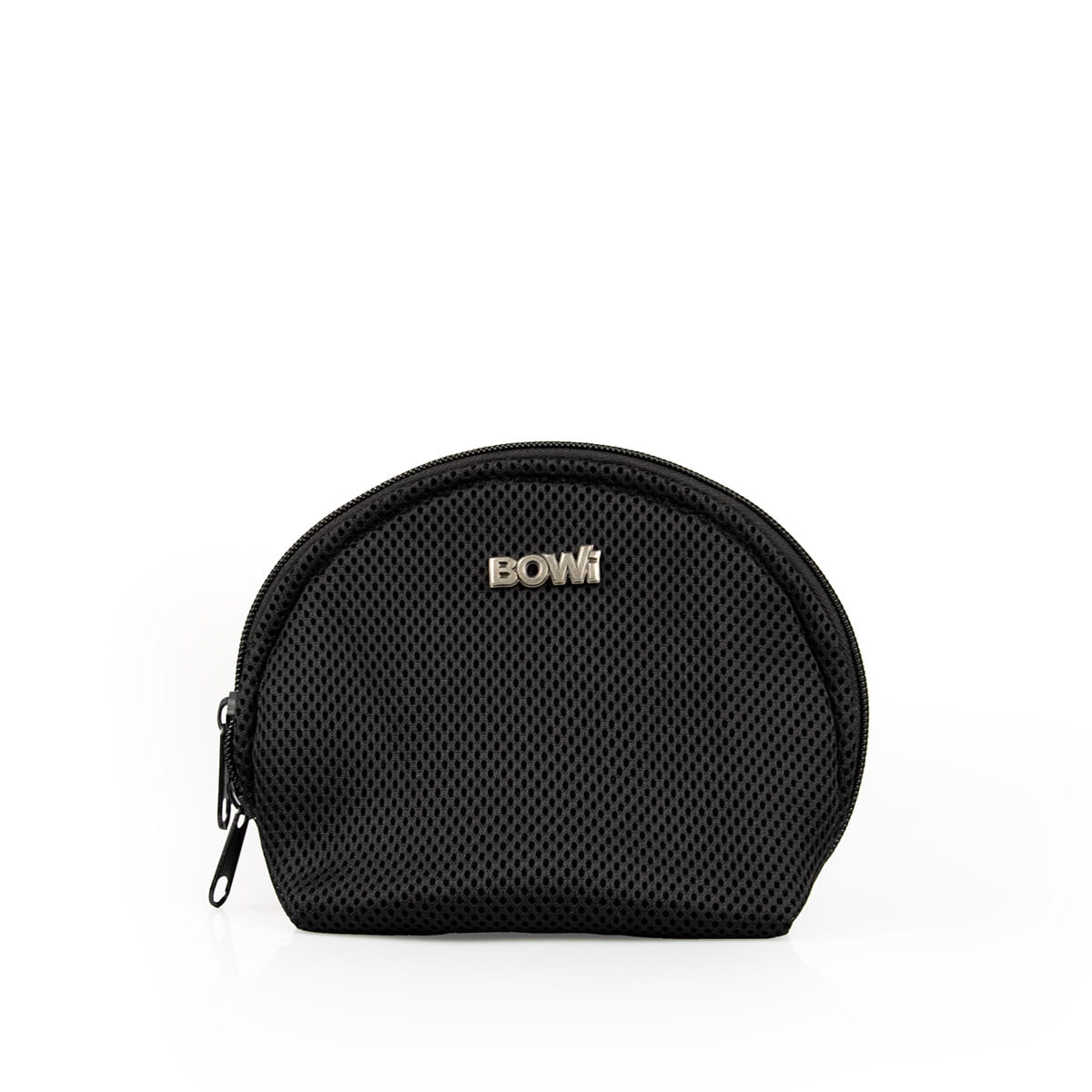 Bowi Czarna kosmetyczka półłokrągła S 20X16 czarna, 1 szt.