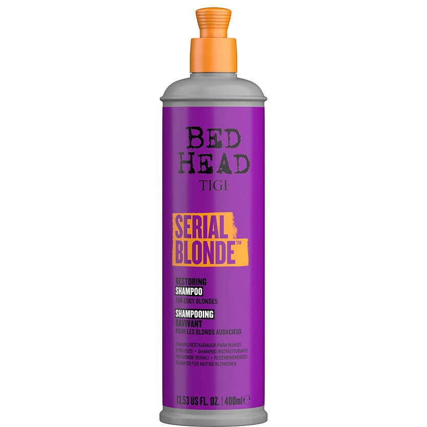 Tigi Bed Head Colour Care Serial Blonde szampon do zniszczonych włosów blond, 400 ml