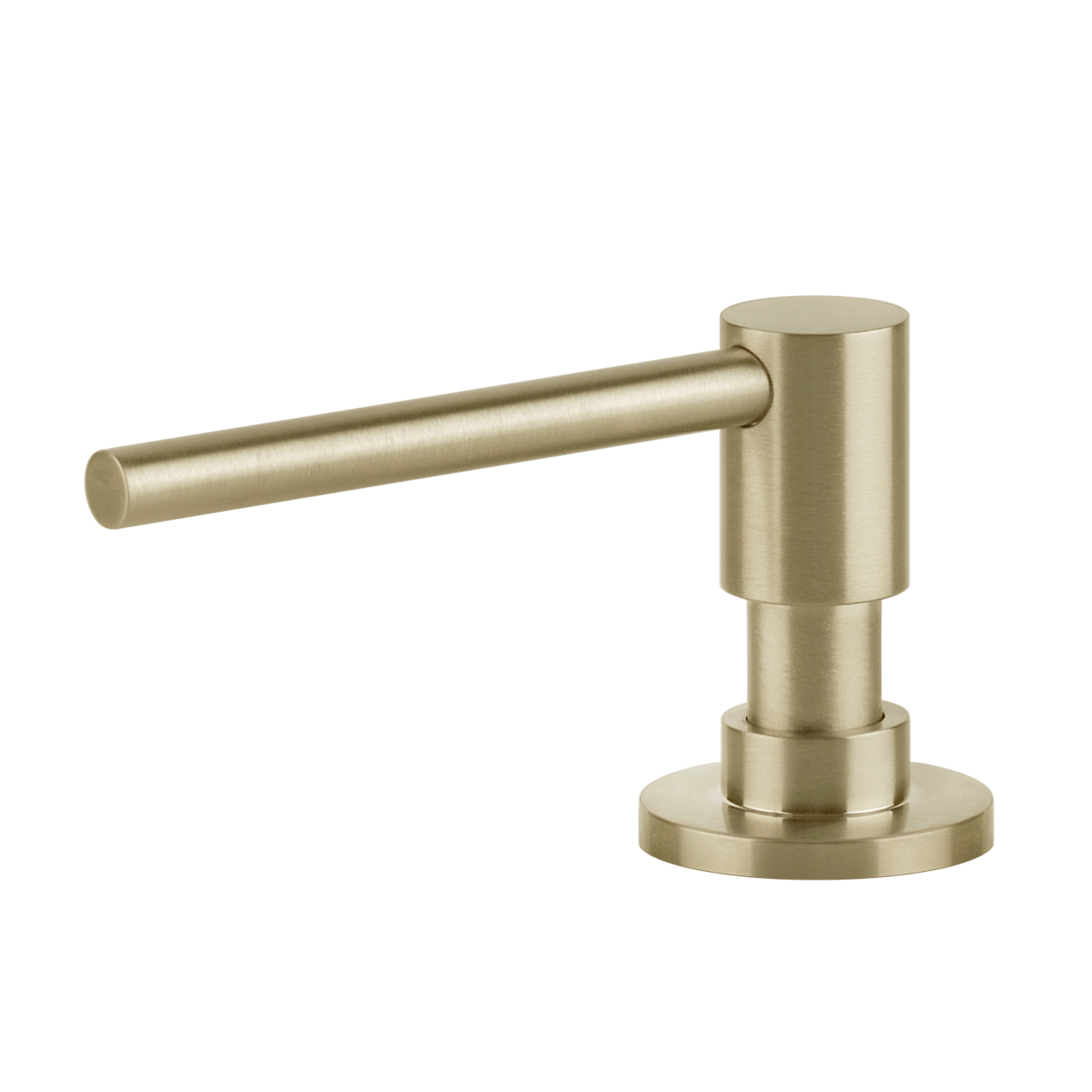 Gessi - Dozownik do mydła Dispenser 29660 Mosiądz szczotkowany PVD