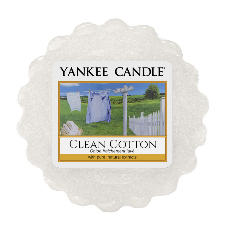 Yankee Candle  - Wosk zapachowy Clean Cotton