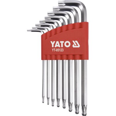 Zestaw kluczy torx YATO YT-05123 (8 elementów)