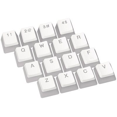 Klawisze ENDORFY Keycap PBT Pudding Onyx White