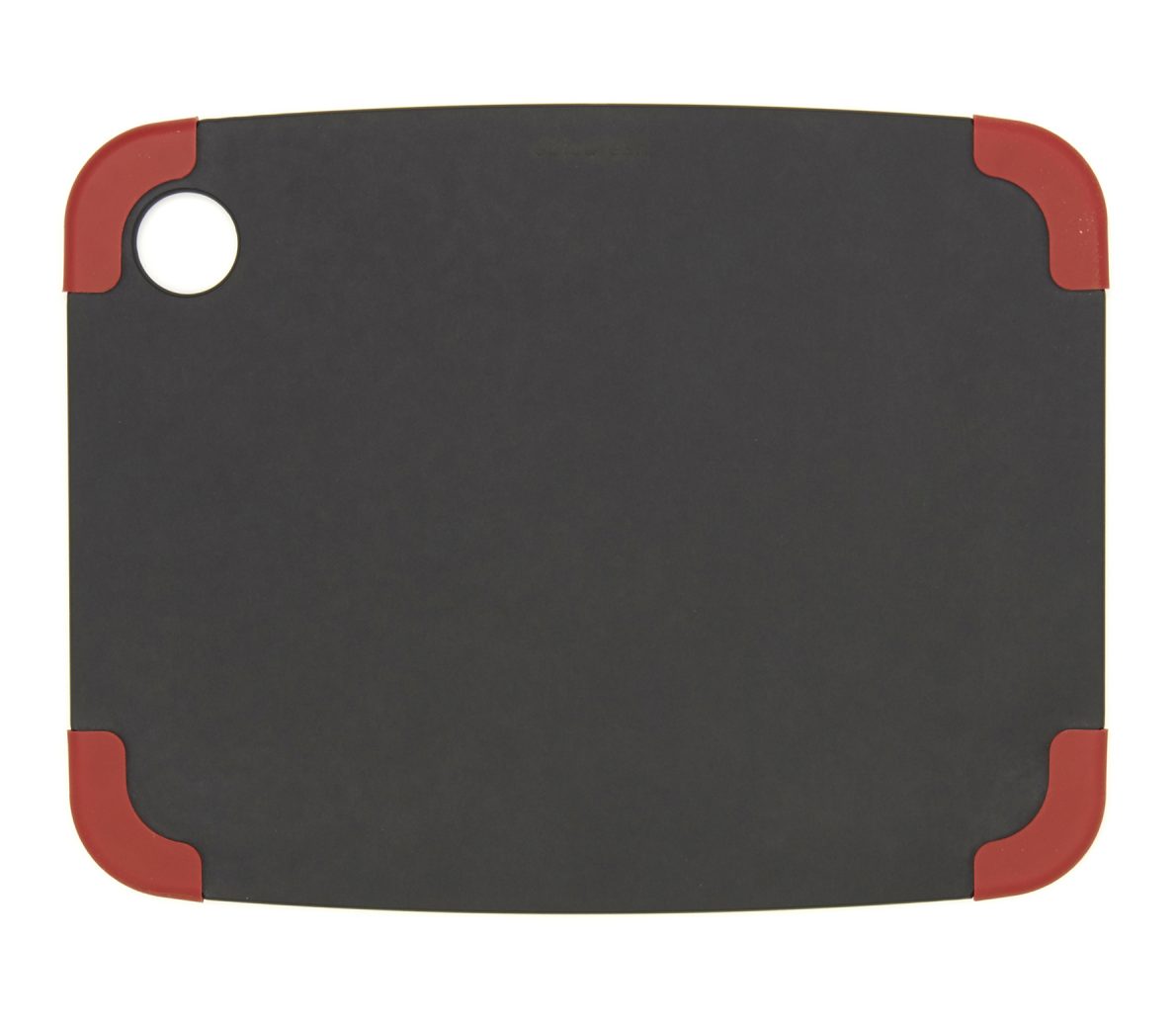 Epicurean - Deska antypoślizgowa M 30x23cm Czarny / Czerwony