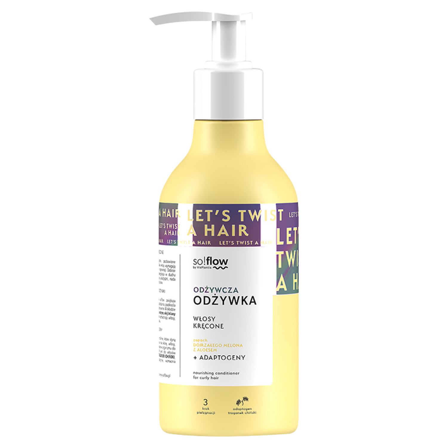 so!flow odżywka do włosów kręconych, 400 ml