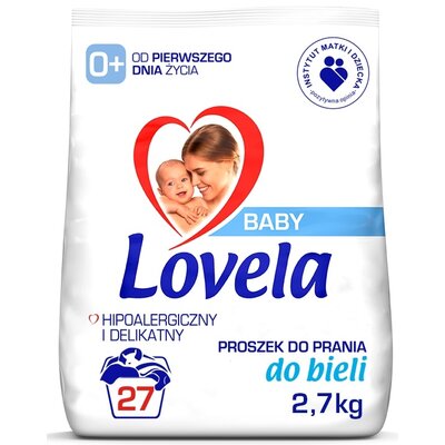 Proszek do prania LOVELA Baby 2.7 kg do białych tkanin hipoalergiczny