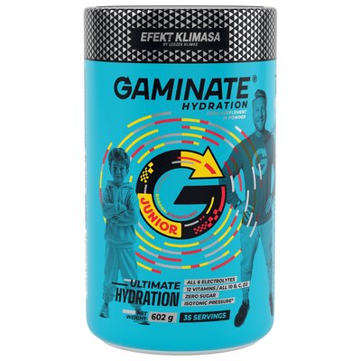 Izotonik GAMINATE Hydration Junior Bananowo-truskawkowy (602 g)