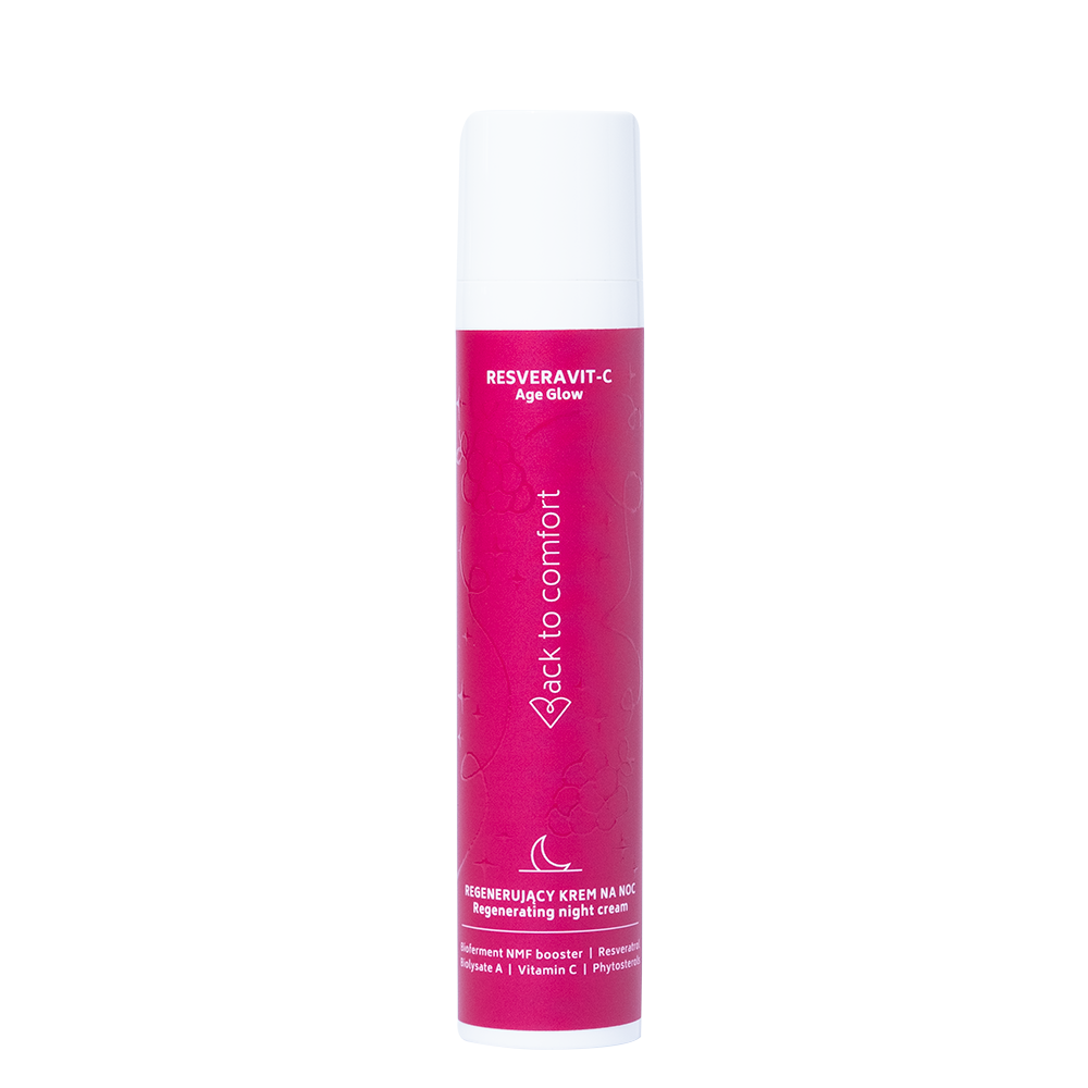Back To Comfort Resveravit-C Age Glow regenerujący krem na noc, 50 ml