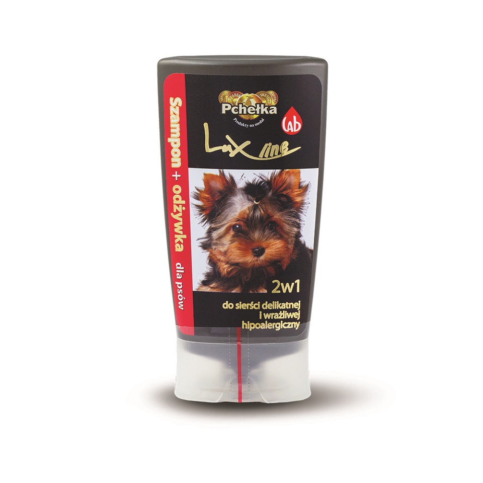 PCHEŁKA Luxline Szampon i odżywka 2w1 do sierści delikatnej 200ml