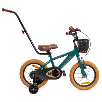 Rower dziecięcy SUN BABY Verdant Rowan 14 cali dla chłopca Zielony
