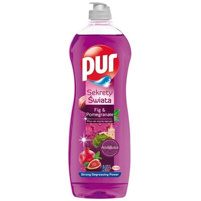 Płyn do mycia naczyń PUR Sekrety Świata Fig & Pomegranate 750 ml