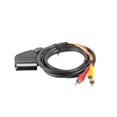 Kabel SCART - 3xRCA LANBERG