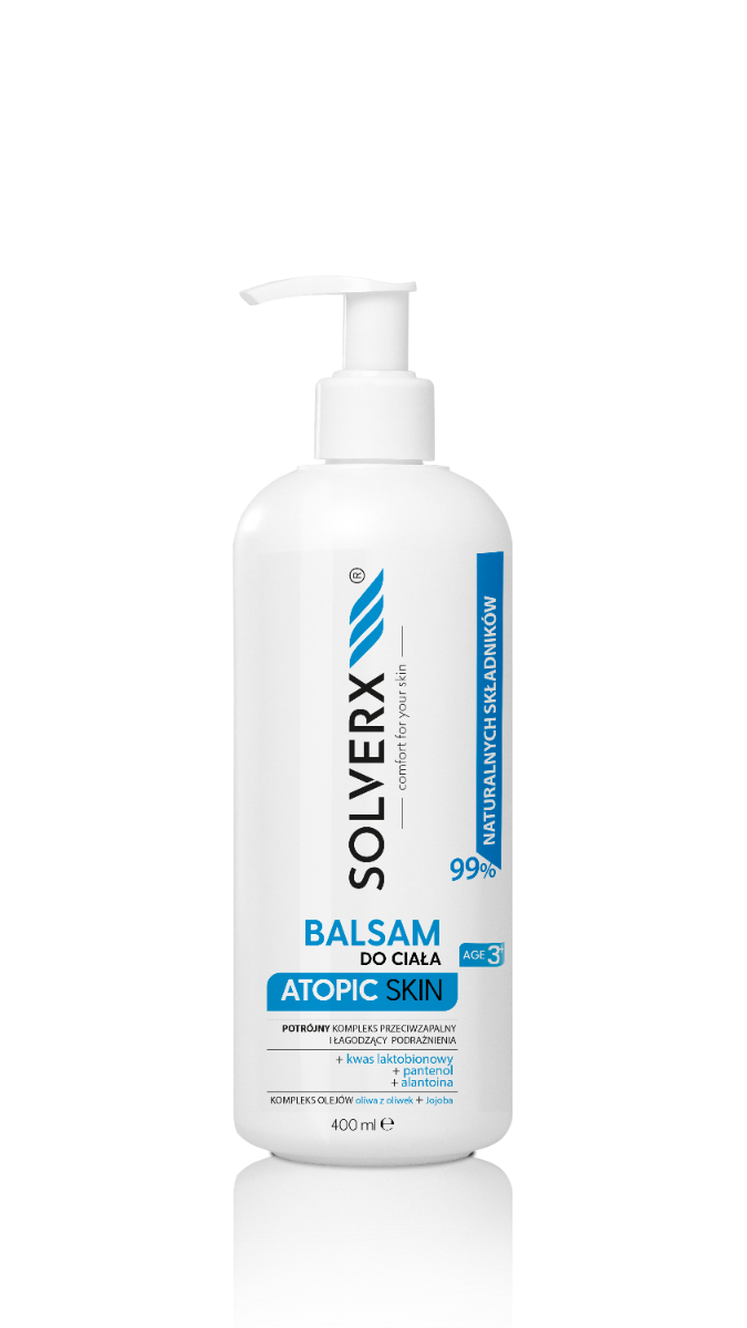 Solverx Atopic Skin balsam do ciała do skóry atopowej, 400 ml