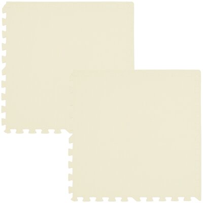 Mata piankowa HUMBI Puzzle 62 x 62 cm (6 elementów) Kremowy