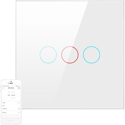 Włącznik światła AVATTO TS02-EU-W3