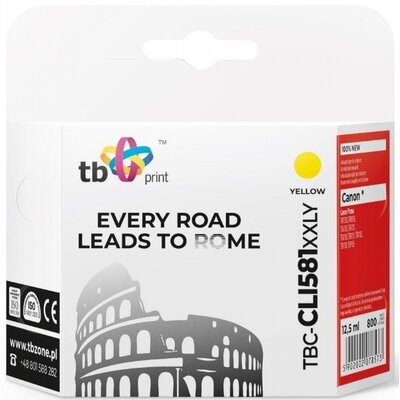 Tusz TB PRINT do Canon CLI-581XXL Żółty 12.5 ml TBC-CLI581XXLY