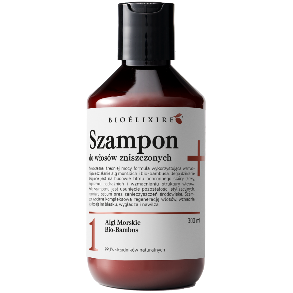 Bioelixire szampon do włosów zniszczonych, 300 ml