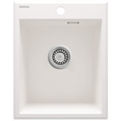 Zlewozmywak jednokomorowy DEANTE Eridan ZQE A104 Alabaster 50x40