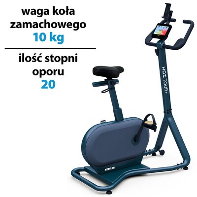 Rower indukcyjny KETTLER Hoi Tour+ Granatowy