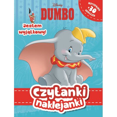 Disney Dumbo Czytanki naklejanki Jestem wyjątkowy!