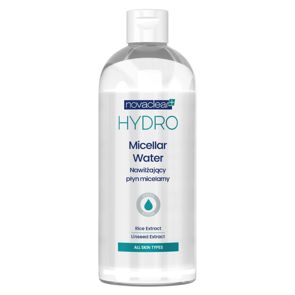 Novaclear Hydro nawilżający płyn micelarny do twarzy, 400 ml