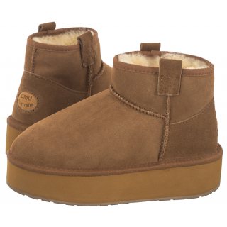 Botki EMU Australia Foy Flatform Micro Chestnut W13073