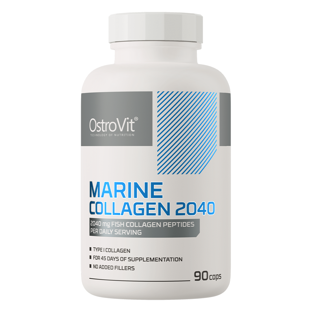 OstroVit Kolagen Morski 2040 mg suplement diety, 90 kaps./1 opak.