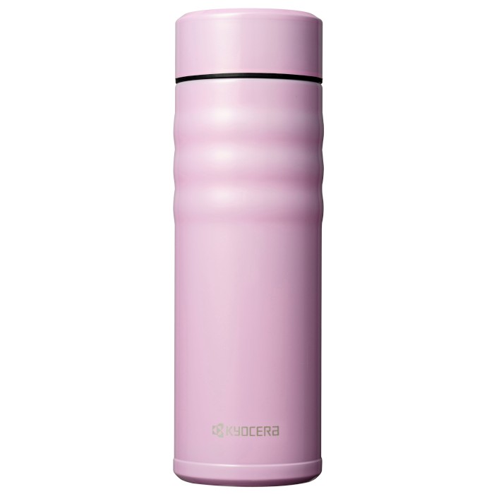 Kyocera - Kubek termiczny 500 ml Twist Top różowy
