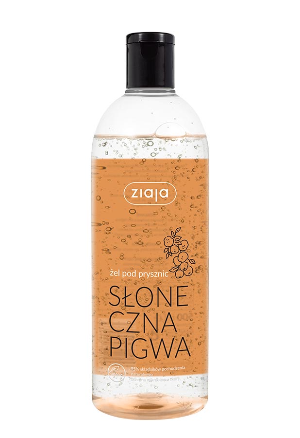 Ziaja Vegan żel pod prysznic słoneczna pigwa, 500 ml