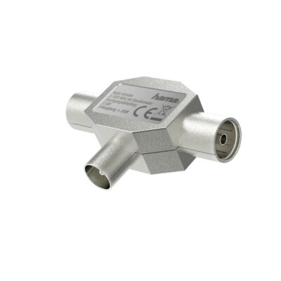 Rozgałęźnik Coax- Coax HAMA 205237
