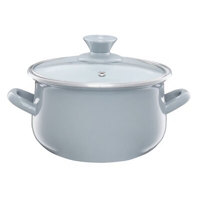 Garnek EMALIA OLKUSZ Pyza Szary 3.8L