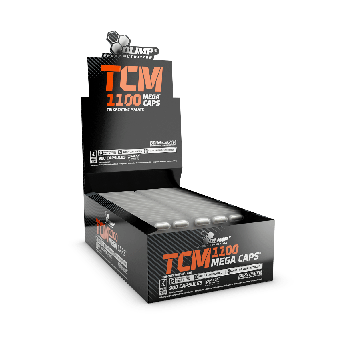 Olimp Sport Nutrition TCM Mega Caps suplement diety - kreatyna (blister), 30 kaps./1 opak.