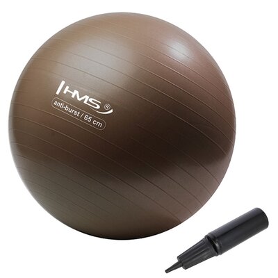 Piłka gimnastyczna HMS YB02N Brązowy (65 cm)