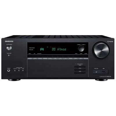 Amplituner ONKYO TX-NR6050 Czarny 7.2-kanałowy, 8K, BT,  AirPlay, Wi-Fi,  Multiroom, Tidal,  Spotify