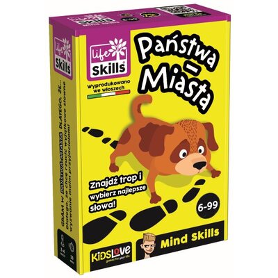 Gra logiczna LISCIANI Life Skills Państwa-Miasta 304-PL84661
