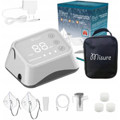 Inhalator nebulizator tłokowy MISURE Mi-Nebb Nano