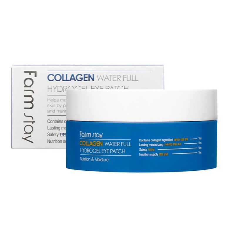 Farmstay Collagen kolagenowe hydrożelowe płatki pod oczy, 60 szt./1 opak.