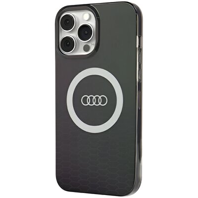 Etui AUDI IML Big Logo MagSafe do Apple iPhone 13 / 13 Pro Czarny